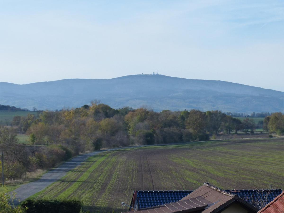 Ferienwohnung Mit Brockenblick Langenstein Zewnętrze zdjęcie